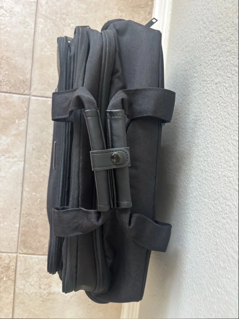 Black Rolling Laptop Bag, Briefcase Empsign brand, Excellent condition.